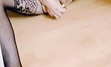 damn this cute milf dances striptease rips clothes masturbates tight holes then takes big monster cock pov 🍑💃🍆