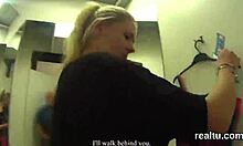 Glamorous czech supermarket teen stripped seduced pov reamed hardcore