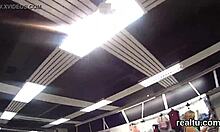 Glamorous czech supermarket teen stripped seduced pov reamed hardcore