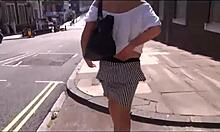 i spy on mature wife flashing outdoors then masturbating publicly