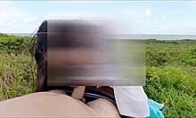 quick public beach creampie brunette big ass pussy lick voyeur