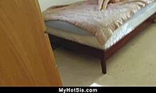 stepsis catches bro jerking and sucks his dick instead