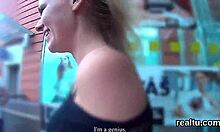 Glamorous czech supermarket teen stripped seduced pov reamed hardcore