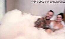 Hey, wanna watch me pound Brazil's hottest bathtub muse with my big cock?