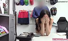 Teen Thief Fucked Hard by Big Dick Cop Doggystyle!