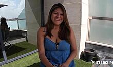 Chilena camila bow's huge tits bounce wild in pov polvazo fuck