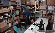 caught the emo teen crossdresser red-handed in police uniform?