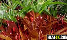 Gotham greenhouse hides melanie hicks and ace bigs in taboo parody heat