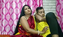 Step-aunty corners step-nephew for wild rough homemade pounding in secret