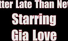 nerdy teen gia love oils feet for hot footjob