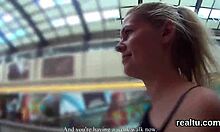 Glamorous czech supermarket teen stripped seduced pov reamed hardcore