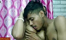 Step-aunty corners step-nephew for wild rough homemade pounding in secret