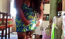 Evangelical housewife anal creampie solo!