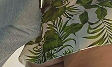 Stranger gropes tight ass fills panties with hot cum on public bus