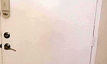 Petite Pigtail Blonde Teeny Slut Begs for Massive Facial Cumshot