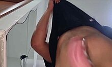 She Gasps and Moans on Huge Cock in Close-Up Cumshot