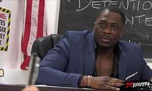 Mr. piper glances below the desk during his meeting sir