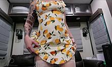 stepmom's sloppy deepthroat gagging on step-son's best friend's monster cock