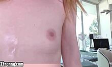 skinny shemale goddess alex more bares back with girlfriend