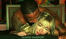 wifey spreads for bbc bareback while cuckold watches her slut out