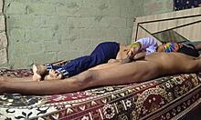 hot indian desi stepsis and bro-in-law sneak bathroom sex 😈💦