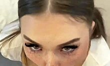 Best friend gets epic blowjob from me before uni exams start