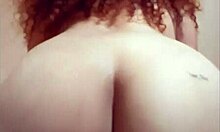 does curly redhead's amazing big ass make you throb hard?