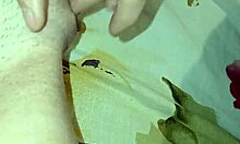 Skinny Brunette Fingers Dripping Tight Pussy Orgasm Closeup