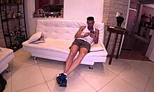 russah craves nonstop fucking at home even in shower