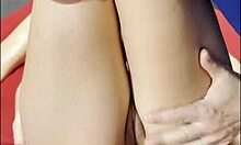 hey check this pretty pink pussy getting oiled in tantric massage then pounded rough