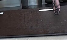 wanna drink from this hairy bbw pussy peeing doggy style?