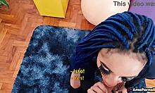 Innocente skinny brazilian teen sucks monster cock first time?