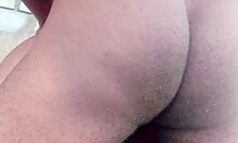 Raw pounding of the pretty chubby girl spotted in the bushes