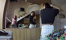 jeguinhas spot cobra at party and suck it deep