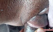 sexy curvy ebony with big pussy lips craves spoiling in bathroom fun