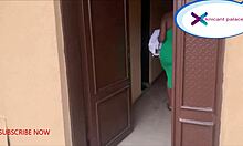 about to rain so i grab her wet clothes rip them off and pound squirting pussy hard