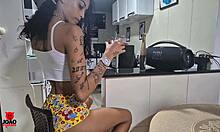 corno calls buff neighbor to bareback fuck my 18yo skinny latina gf - joao strikes