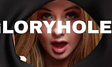 Curvy student sneaks dildo play into forest roleplay fun