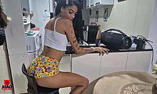 corno calls buff neighbor to bareback fuck my 18yo skinny latina gf - joao strikes