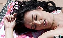 toothless rose winters tempts stepdad with her forbidden teen backdoor