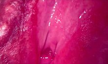 Amateur Milf's Shaved Pink Pussy Close-Up 244 Days Post-Virginity Loss Ride