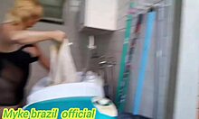 Housewife Ines Ventura Catches Employee Masturbating And Fucks Him Bent Over