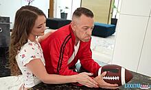 petite teen mira monroe slammed by brad newman's monster cock deep