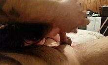 i-i tried throat therapy on my friend's small cock homemade it was messy