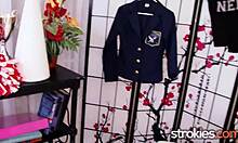 Jerk It While Jericha Jem Sucks and Covers Her Glasses in Hot Cum!