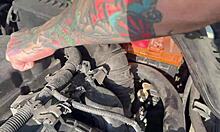 she cheats on boyfriend lets me pound her tight holes outdoor doggystyle rough