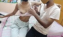 Yo, check dimple's home deal turning into wild indian stepsis sex romp