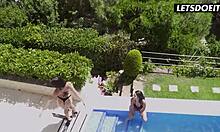 oh god carolina abril i cant stop moanin as my hot lesbian gf licks my wet pussy by the pool... so good