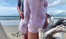 milf anal creampie dumped on public beach big cock