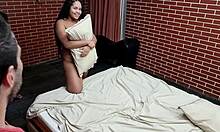 Chubby 18-Year-Old Latina Cavala Fucks Big Dick in Backstage Rough Face Fucking.